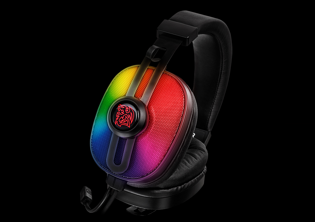 Tt esports pulse best sale g100 rgb gaming headset